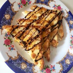 A picture of Cornflakes French toast.