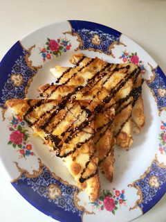 A picture of Cornflakes French toast.