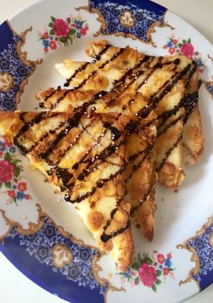 A picture of Cornflakes French toast.
