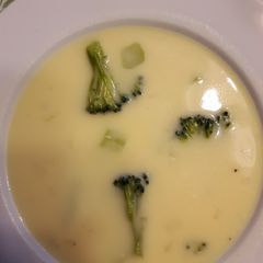 A picture of Broccoli Cheddar Soup.
