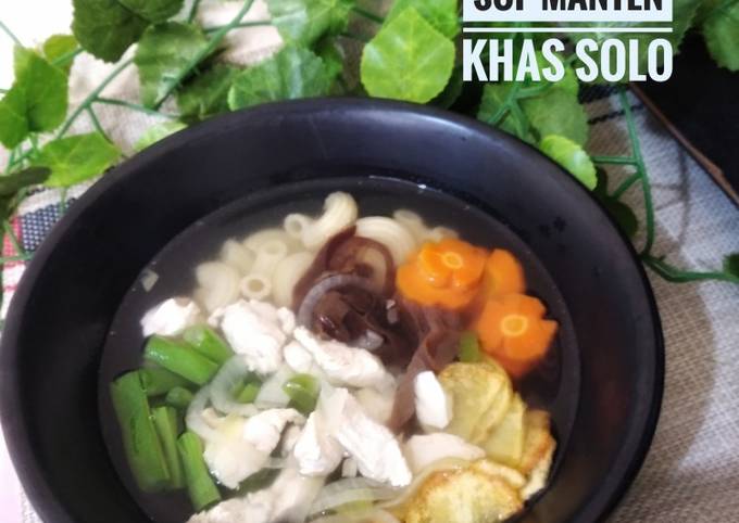 Resep Sop Manten Khas Solo Oleh Nurul Fajri Cookpad