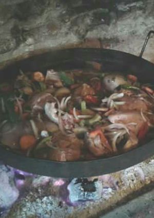 Una foto de Pollo al disco