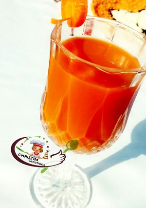 A picture of Carrot juice.