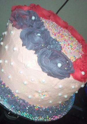 A picture of How to make whipped cream frosting.
