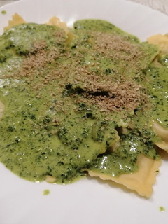 Una foto de 290. Salsa de espinacas con nata para pasta / Thermomix
