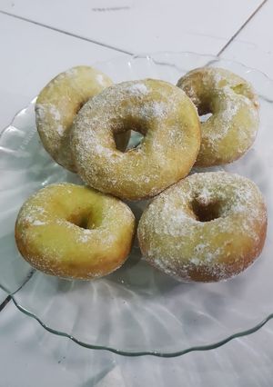 Foto resep Donat pandan