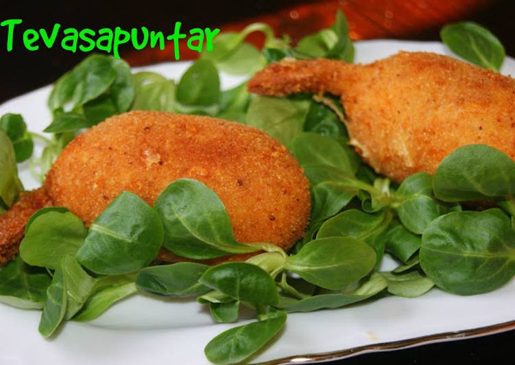 Croquetas (delicias del mar) coxinhas