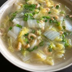 A picture of Simmered Wombok & Dried Shrimps.