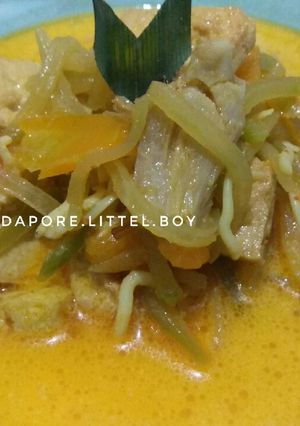 Foto resep Sayur Tahu Labu Siem Bumbu Kuning
