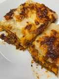 Lasanha de carne de soja