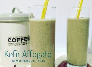Foto resep Kefir Affogato #ketopad_cp_minumanketo