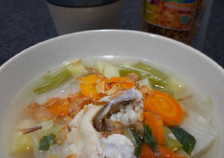 Resep @GURIH Sup ayam shedapp menu masakan harian
