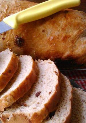 Foto resep Roti Tawar Gandum Oatmeal Kismis