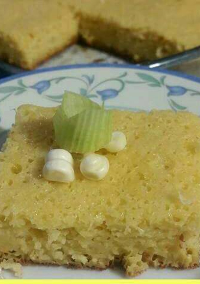Una foto de Pan de elote