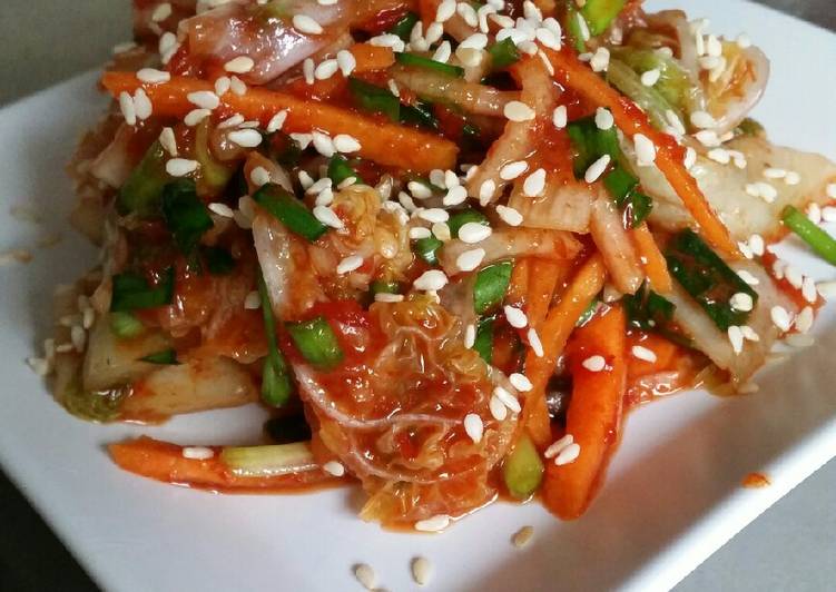 Resep: saat makan malamKimchi