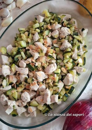 Foto di 🐔Pollo al Limone con Zucchine e Mandorle Croccanti🥒🥜