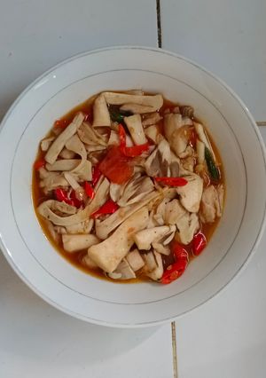 Foto resep Tumis jamur sawit