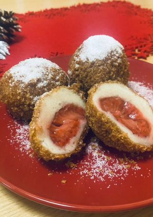 Eper gombóc recept fotója