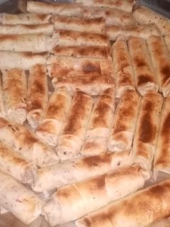 صورة لوصفة رولات مسخن الدجاج