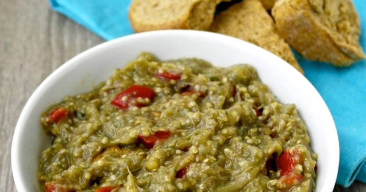 Greek Eggplant Dip Melitzanosalata Recipe by peter Cookpad