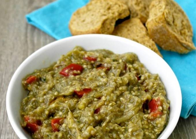 Recipe of Ultimate Greek Eggplant Dip – Melitzanosalata