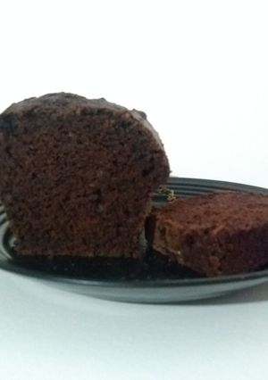 Una foto de Budín vegano de chocolate