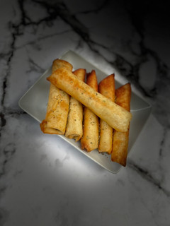 A picture of Tortilla spring rolls.