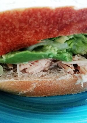Una foto de Pollo para la once 😉