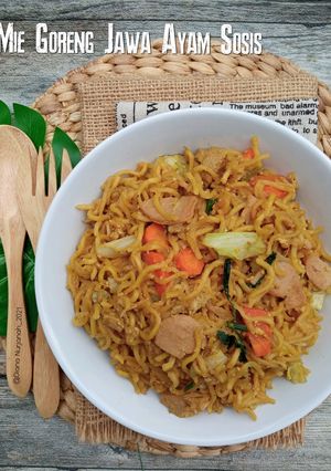 Foto resep Mie Goreng Jawa Ayam Sosis