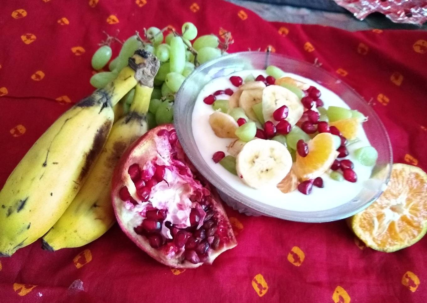 Fruit pudding