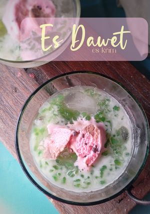 Foto resep Es Dawet es krim