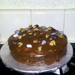 A picture of Teri's Chocolate Crack Cake.