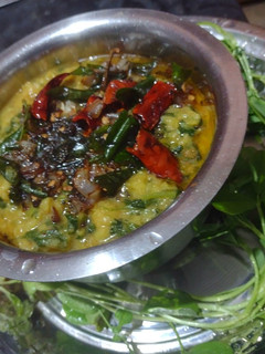 வெந்தயக்கீரை கூட்டு(vendayakeerai koottu recipe in tamil) செய்முறை முக்கிய புகைப்படம்
