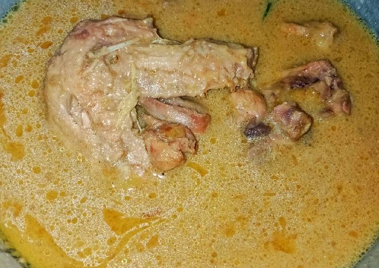 Proses memasak Opor Ayam Non Lebaran, Enak