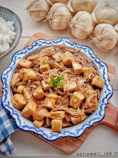 Foto resep Tumis Tahu Enoki