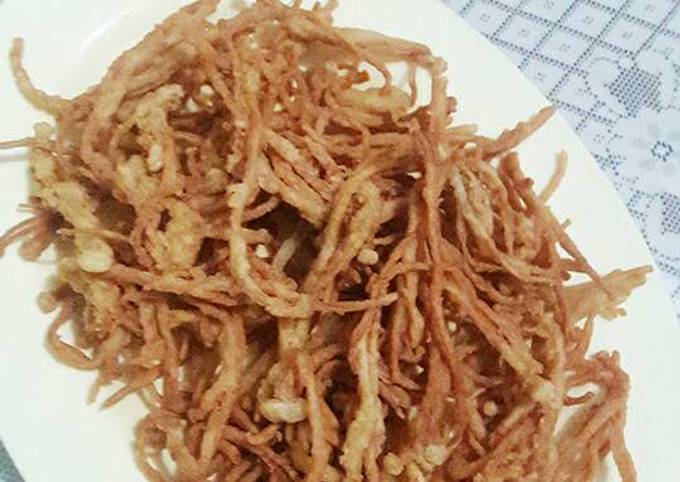 Resep Kripik Enoki yang Bikin Ngiler