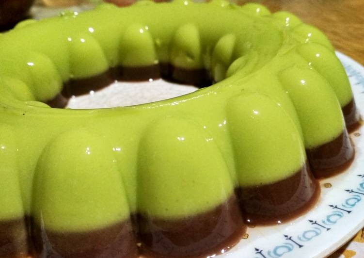 Agar-agar Alpukat chocolatos