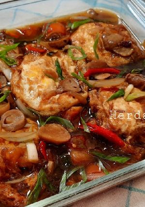 Foto resep Telur Ceplok Masak Kecap