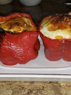 Una foto de Pimientos rellenos