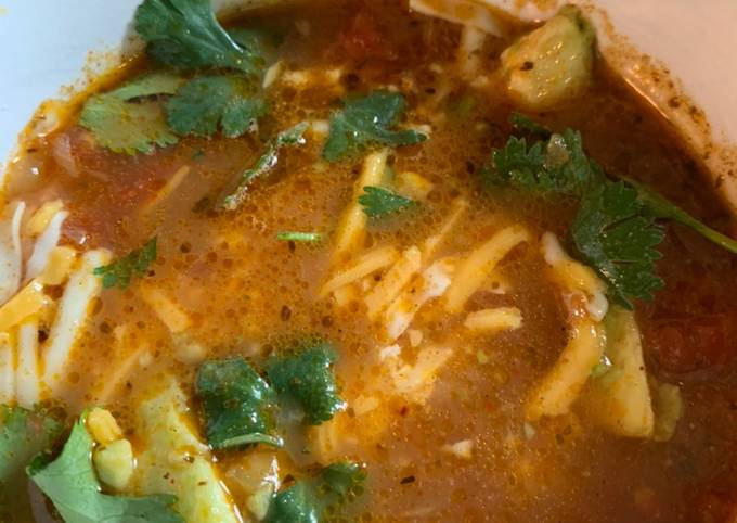 Simple Way to Make Speedy Tortilla Soup