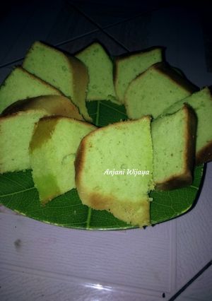 Foto resep Bolu tape pandan putih telur