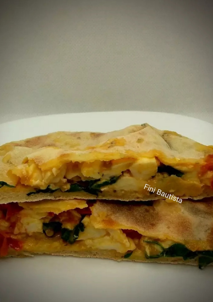 Una foto de Pan de pita sin horno y sin sartén