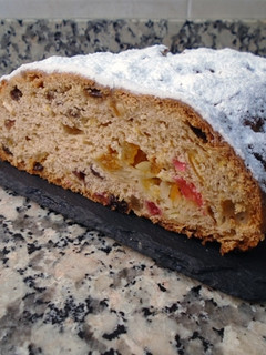 Una foto de Stollen o Christollen