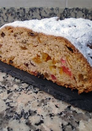 Una foto de Stollen o Christollen
