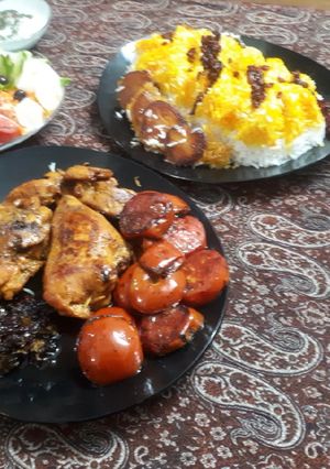 عکسی از دستور زرشک پلو. با مرغ به روش جدید