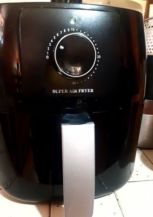Una foto de Papas en mi airfryer