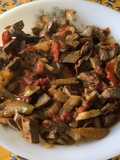 Fenouil et tomates au gigot d'agneau