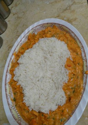 صورة لوصفة دجاج بالكاري