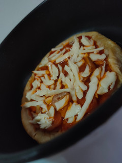 Foto resep Pizza Jamur Sosis Saus Barbeque Teflon