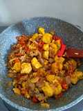 Oseng Telur Ayam Muda